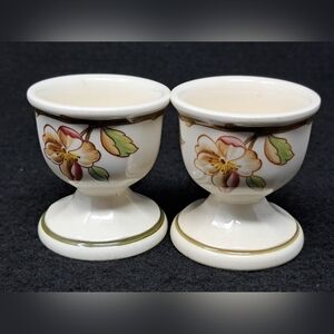Villeroy & Boch Portobello Egg Cups Set Of 2 - Floral